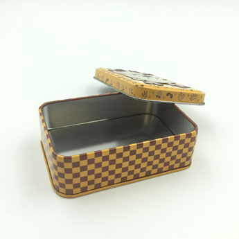 Poker size Tin box